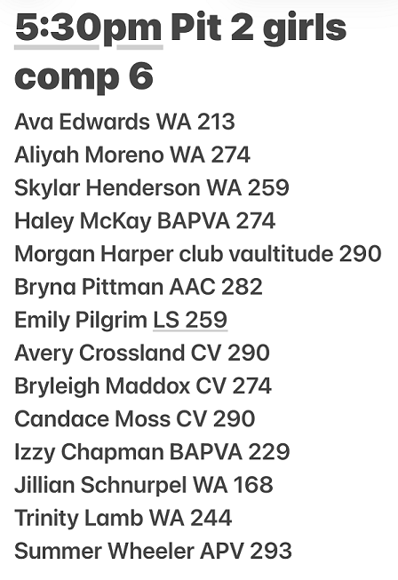 Friday Pit2 Girls